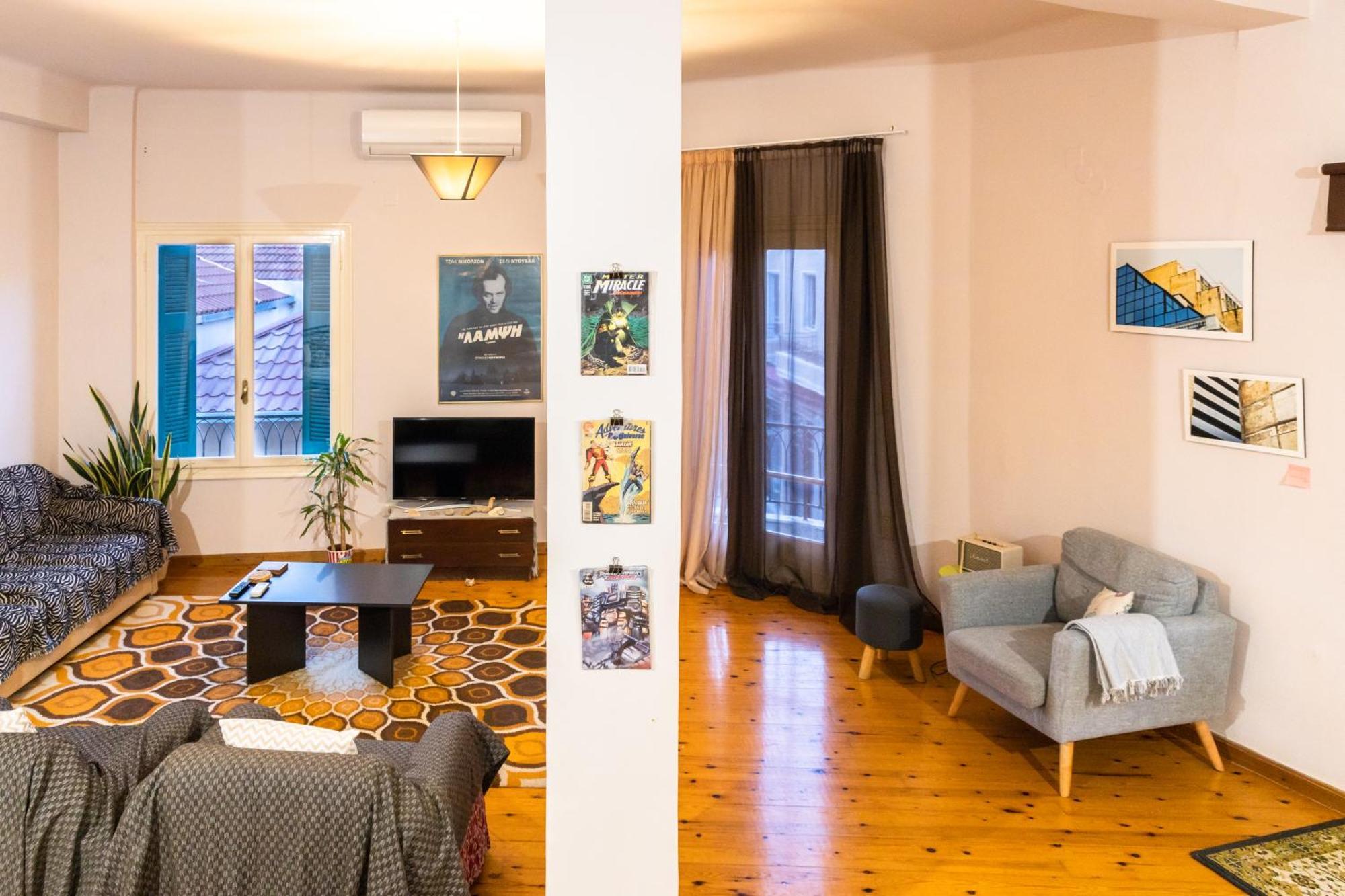 Artistic Getaway Home - Super Central Heraklion  Luaran gambar